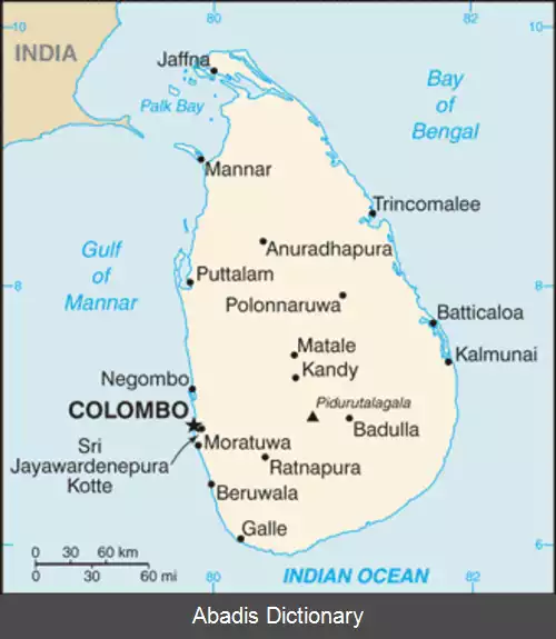 عکس فهرست فرودگاه های سری لانکا