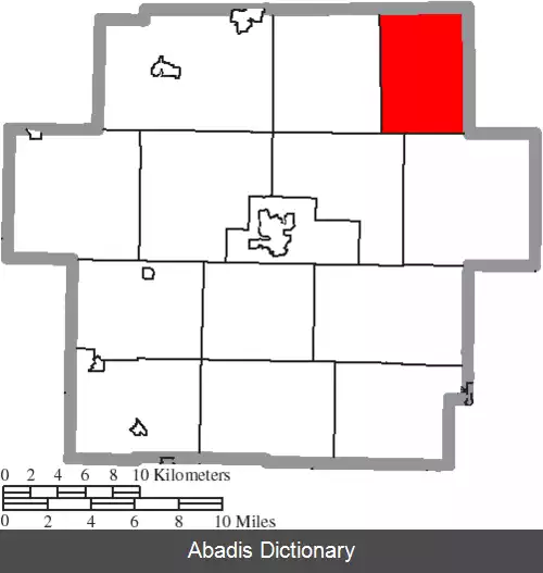 عکس بخش شرق شهرستان کارول اوهایو