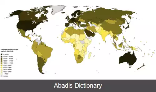 عکس فهرست کشورها بر پایه سرانه درآمد ناخالص داخلی (برابری قدرت خرید)