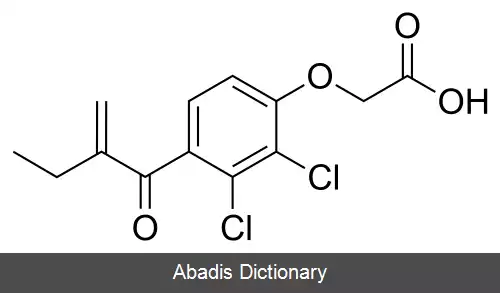 عکس اسید اتاکرینیک