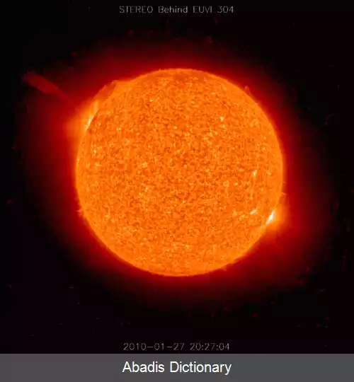 عکس خروج جرم از تاج خورشیدی