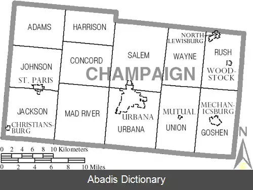 عکس ناحیه ادامز شهرستان چامپن اوهایو