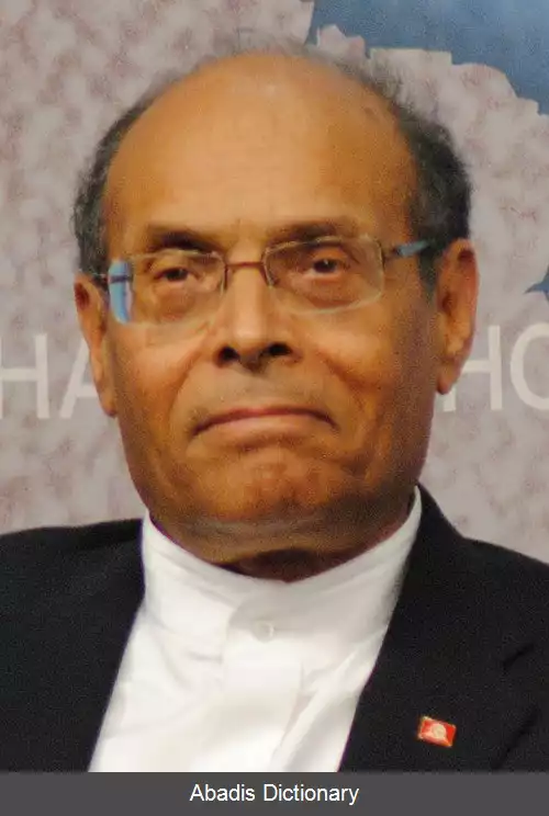 عکس منصف المرزوقی