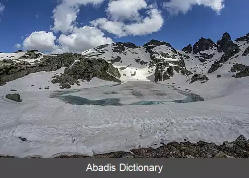 عکس دریاچه کوهستانی
