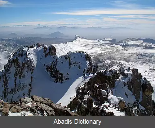 عکس قله برف انبار