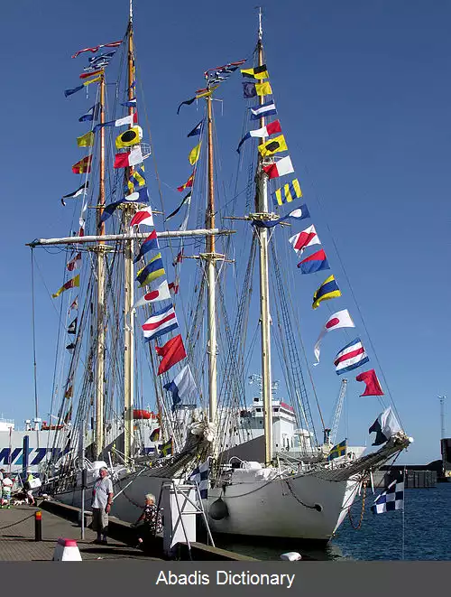 عکس رمز بین المللی پرچم در کشتی ها
