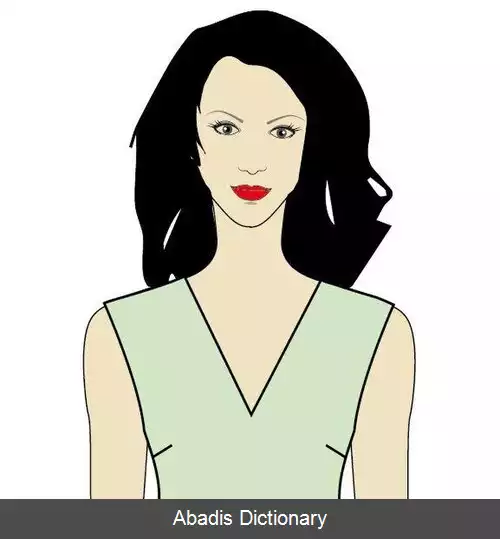عکس خط گردن یقه