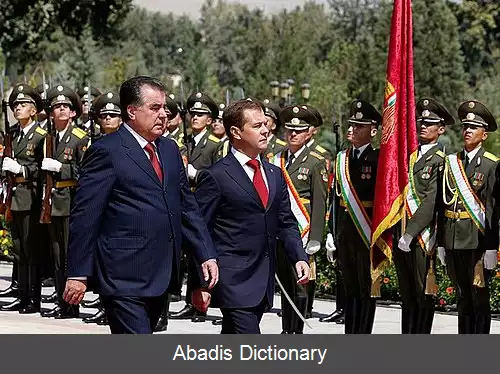 عکس روابط تاجیکستان و روسیه