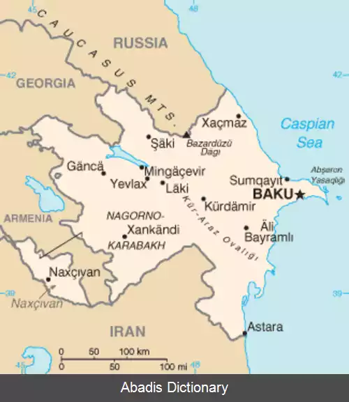 عکس فهرست فرودگاه های جمهوری آذربایجان