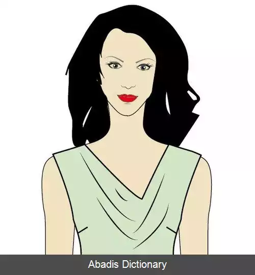 عکس خط گردن یقه
