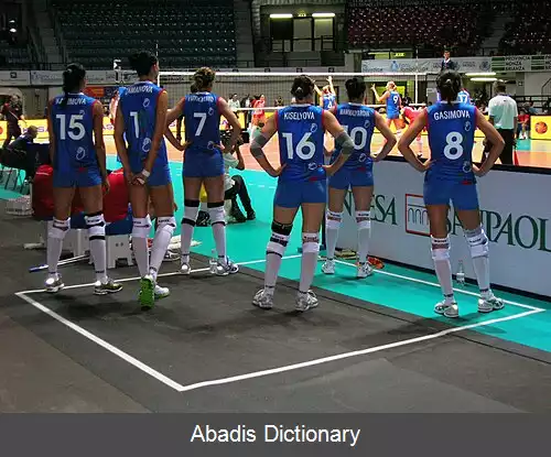 عکس تیم ملی والیبال زنان جمهوری آذربایجان