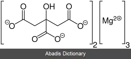 عکس تری منیزیم سیترات