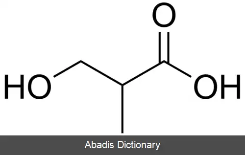 عکس ۳ هیدروکسی ایزوبوتیریک اسید