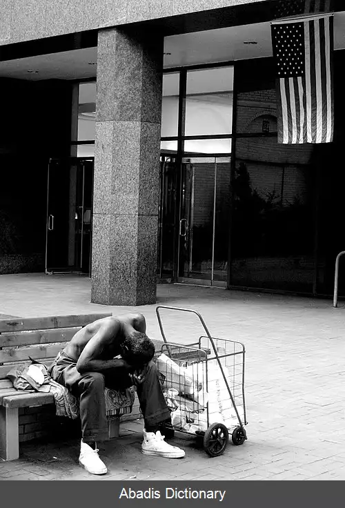 عکس بی خانمان ها در آمریکا