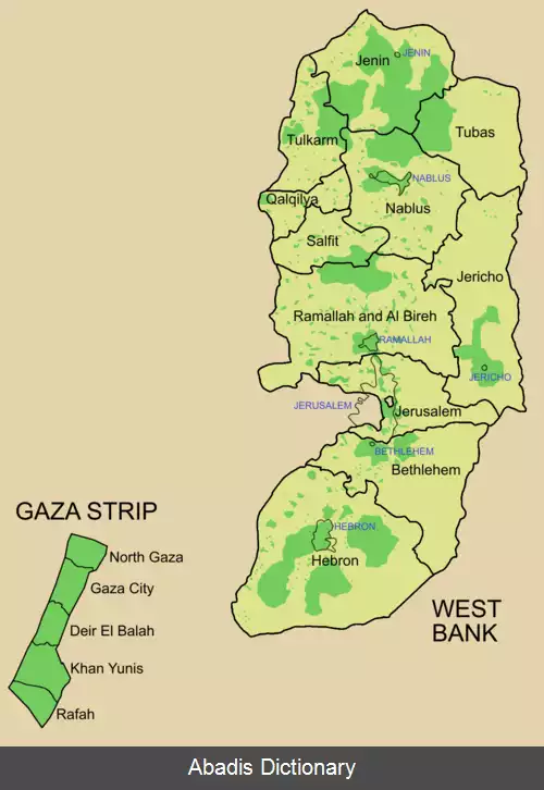عکس استان های فلسطین