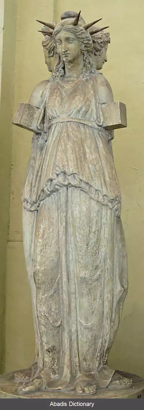 عکس ایزدان سه گانه
