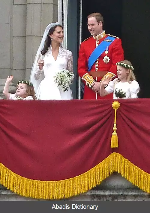 عکس ازدواج شاهزاده ویلیام و کاترین میدلتون
