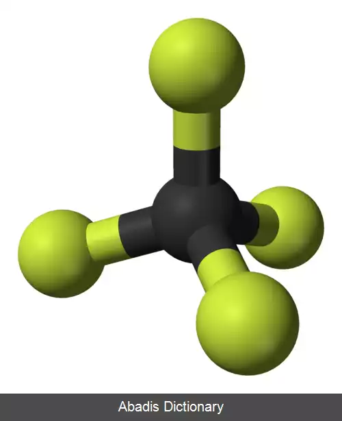 عکس تترافلورومتان
