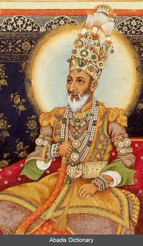 عکس فهرست پادشاهان گورکانی هند