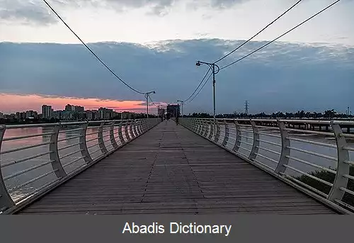 عکس پل طبیعت اهواز