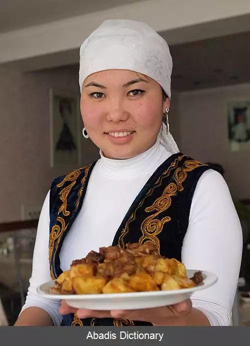 عکس آشپزی قرقیزی