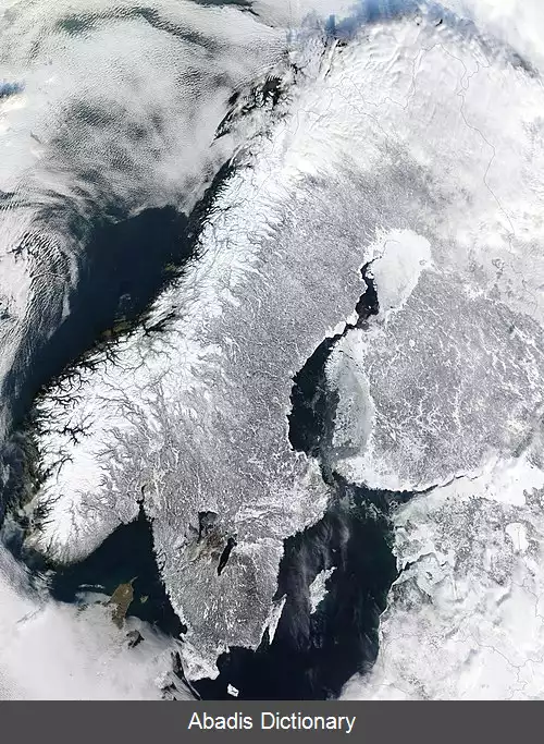 عکس شبه جزیره اسکاندیناوی