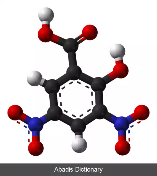 عکس ۳٬۵ دی نیتروسالیسیلیک اسید