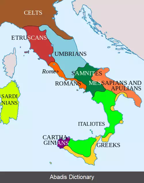 عکس گسترش روم در ایتالیا
