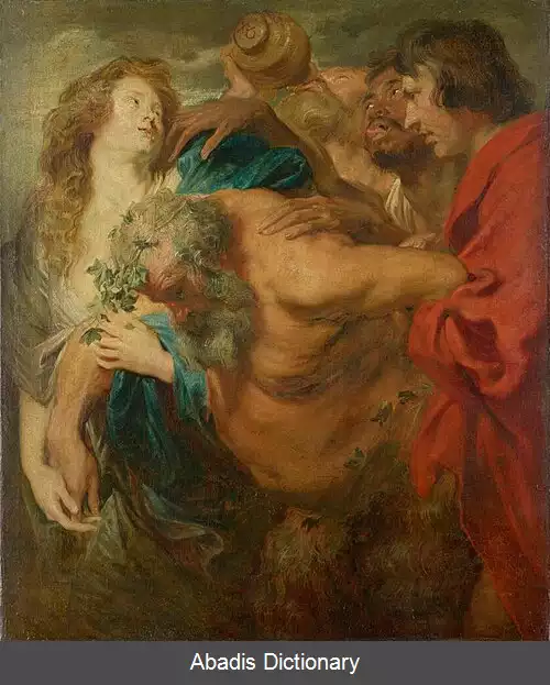 عکس سیلنوس مست (ون دایک)
