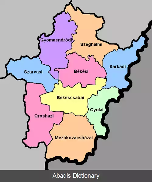 عکس ناحیه های مجارستان