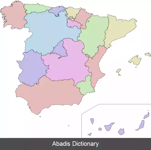 عکس بخش های خودمختار اسپانیا