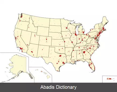 عکس فهرست پرجمعیت ترین مناطق شهری ایالات متحده آمریکا