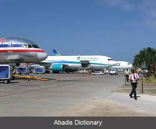عکس فهرست پررفت وآمدترین فرودگاه ها در جمهوری دومینیکن