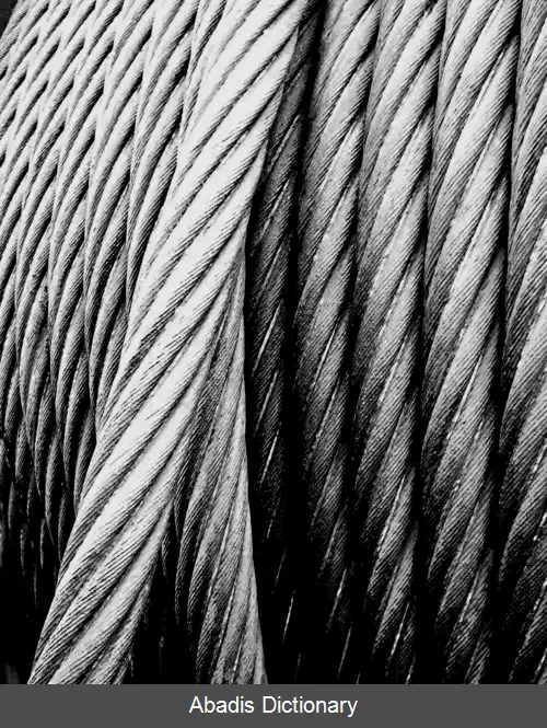 عکس طناب فولادی