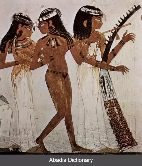 عکس موسیقی مصر باستان