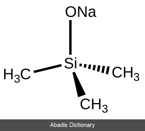 عکس سدیم تری متیل سیلوکسید