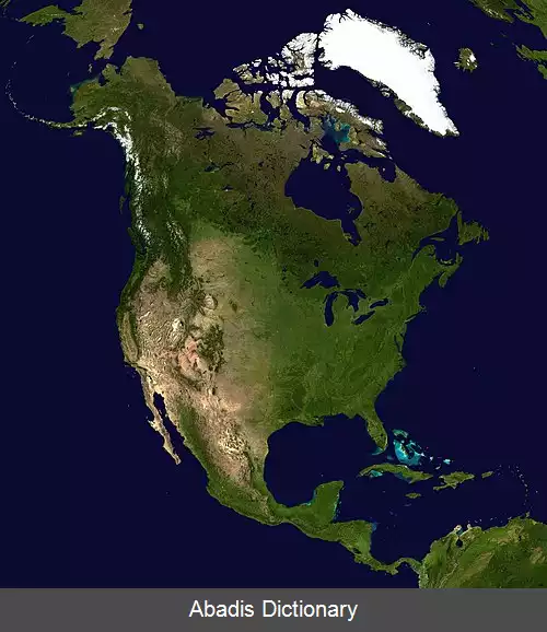 عکس آمریکای شمالی