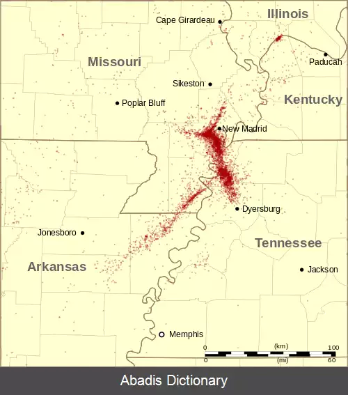 عکس زمین لرزه درون صفحه ای