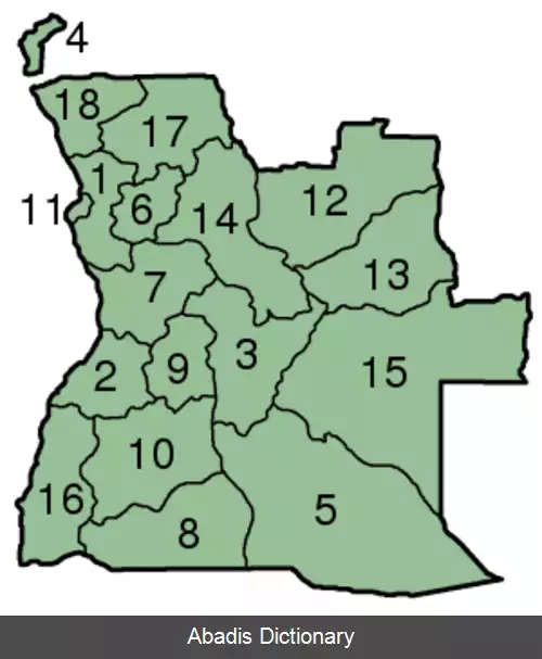 عکس استان های آنگولا