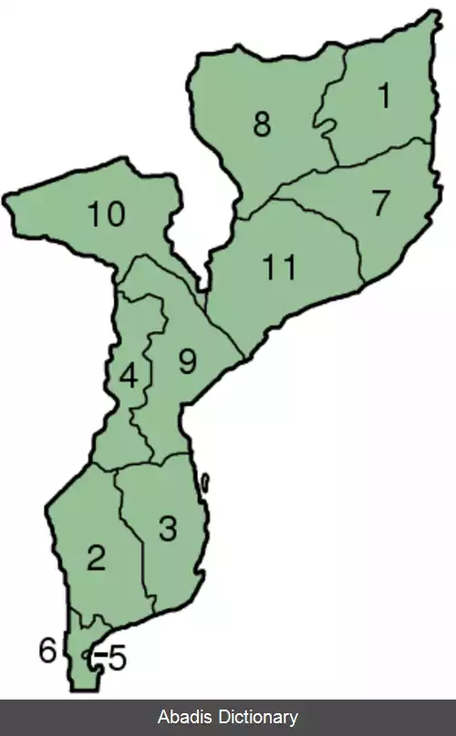 عکس استان های موزامبیک