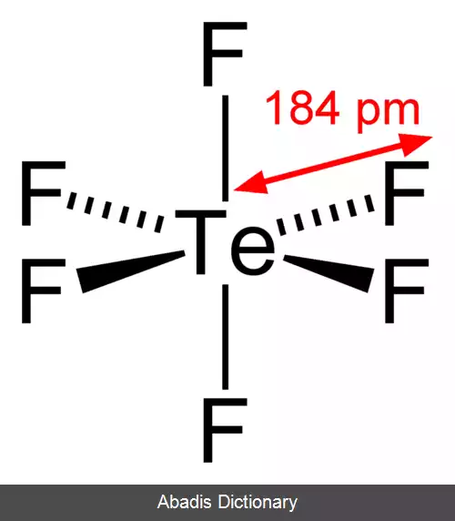 عکس تلوریم هگزافلوئورید
