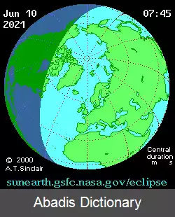 عکس خورشیدگرفتگی ۱۰ ژوئن ۲۰۲۱