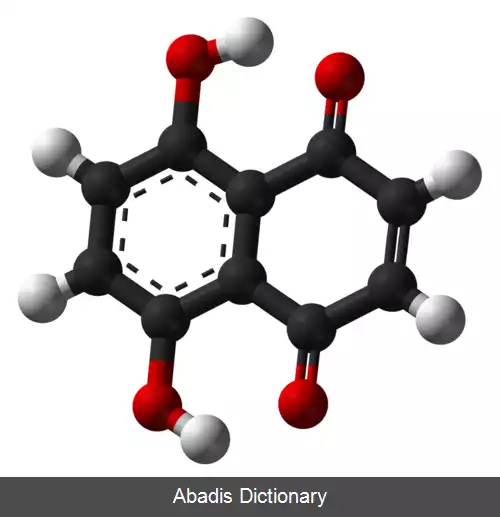 عکس ۵٬۸ دی هیدروکسی ۱٬۴ نفتوکوینون