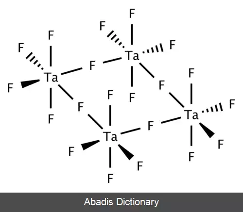 عکس فلورید تانتال (V)