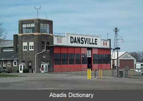 عکس فرودگاه شهری دنسویل