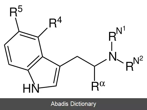 عکس تریپتامین استخلافی