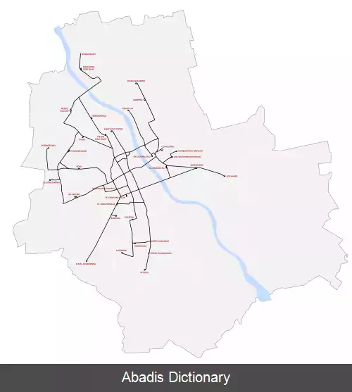 عکس تراموای ورشو