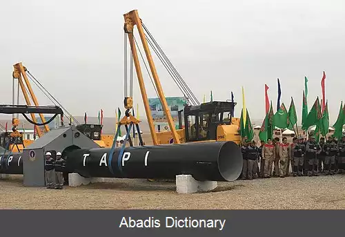 عکس خط لوله تاپی
