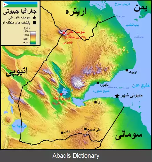عکس جغرافیای جیبوتی