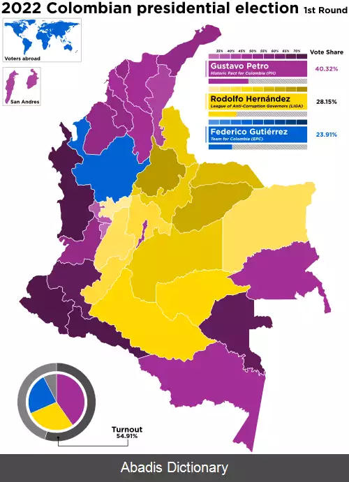 عکس انتخابات ریاست جمهوری کلمبیا ۲۰۲۲